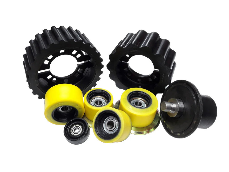 Rolki, koła napędowe, rolki wytrząsacza