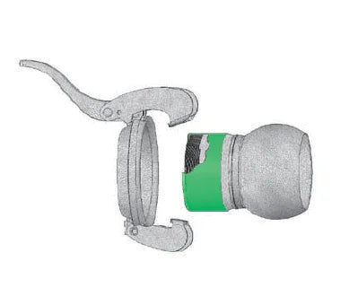 BAUER Wtyk z gwintem 2" - 6"