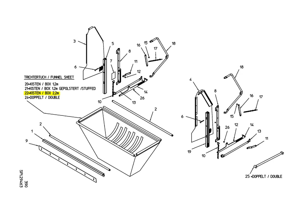 Lej zsypowy (Plandeka) 730/1730