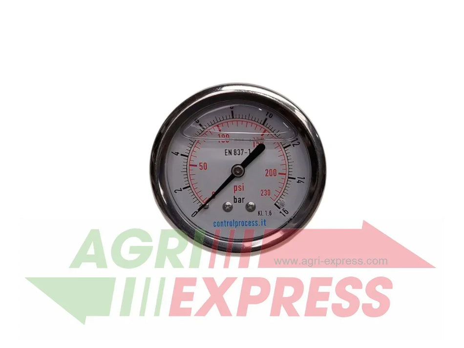 FERBO Manometr glicerynowy 1/4"