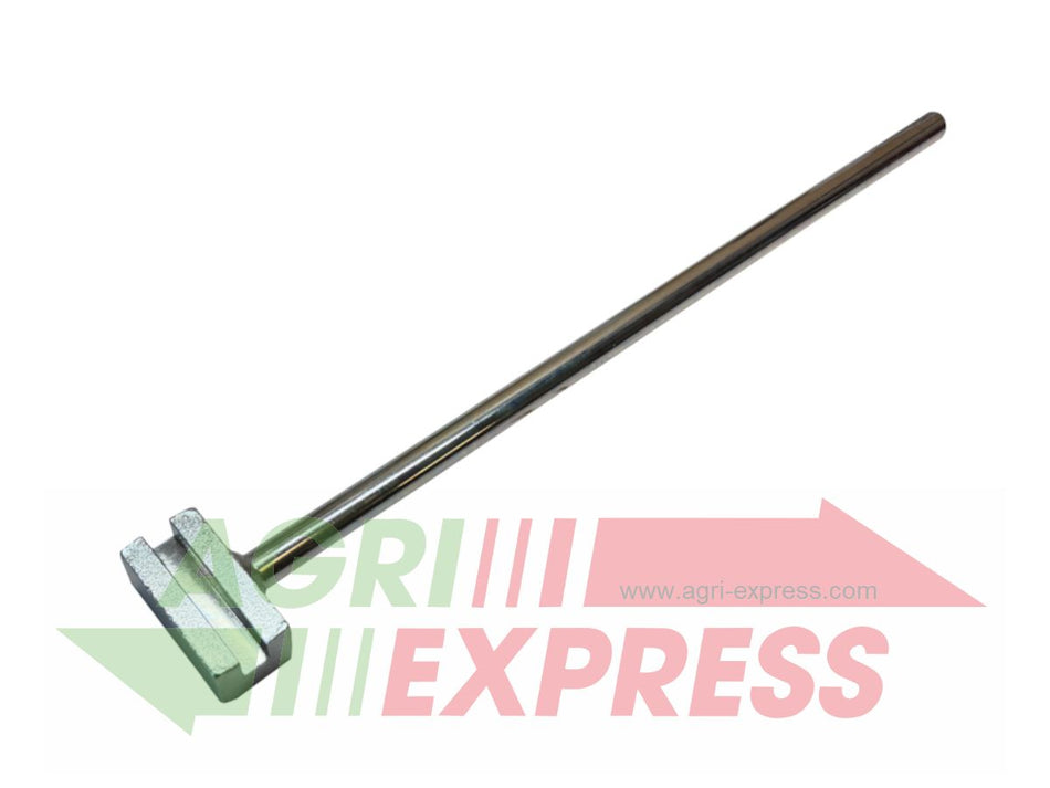 Device for straightening rods