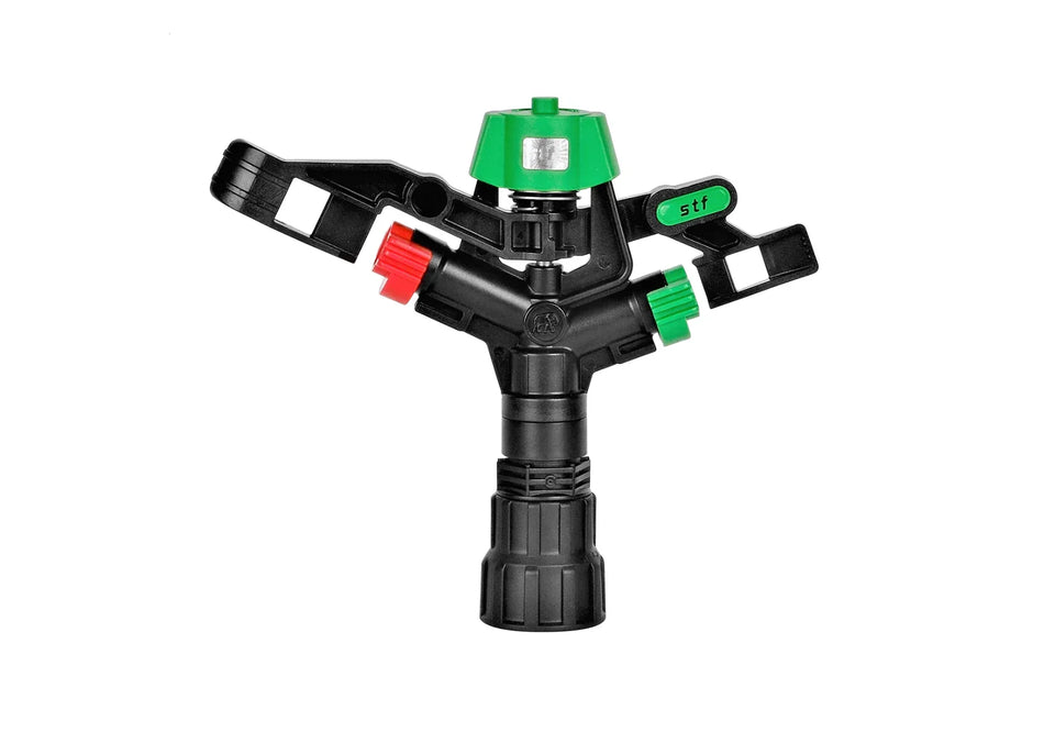 Zraszacz polowy S17T pełnoobrotowy dwudyszowy 3/4" lub 1"